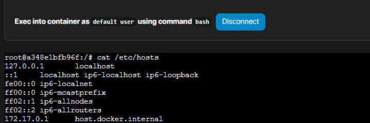 docker和docker compose中使用host.docker.internal访问其他服务